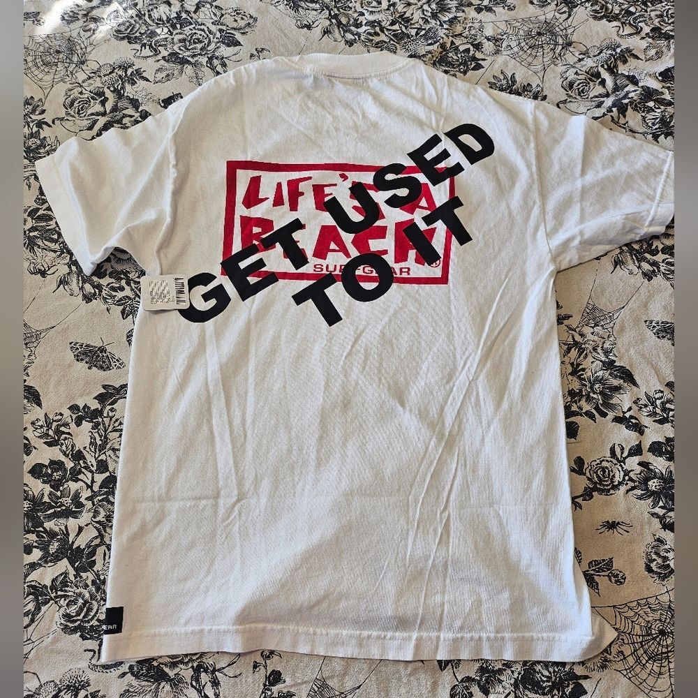 Lifes A Beach Brand Men's Funny T-Shirt